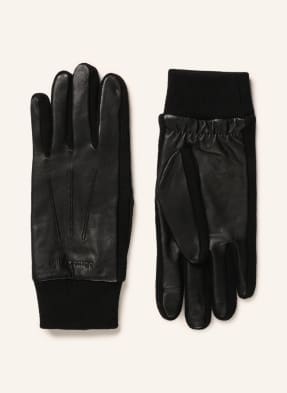 Marc O'Polo Leather gloves in mixed materials