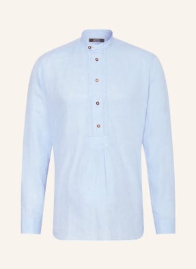 arido Trachten shirt regular fit made of linen with stand-up collar