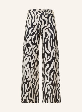 (THE MERCER) N.Y. Wide leg trousers made of linen