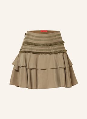 MAX & Co. Silk skirt VARANASI with frills