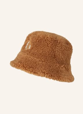 maje Bucket-Hat aus Teddyfell