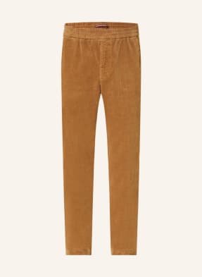 TOMMY HILFIGER Corduroy trousers in jogger style relaxed tapered fit
