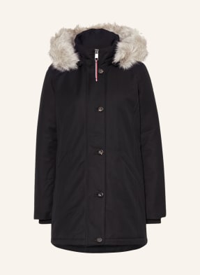 TOMMY HILFIGER Parka with detachable hood and faux fur