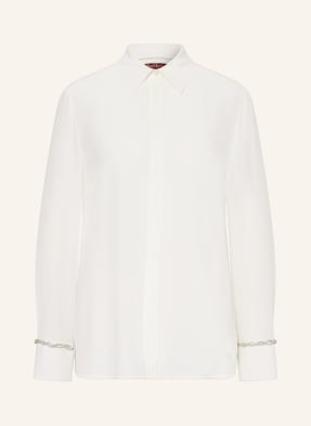 MaxMara STUDIO Shirt blouse CELEBRE made of silk with decorative gems