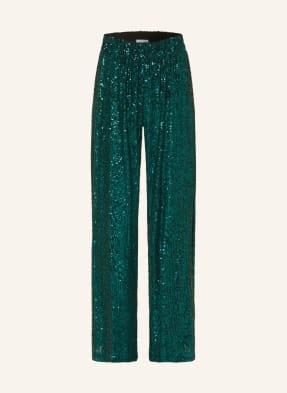 SEDUCTIVE Wide leg trousers IRIS with sequins