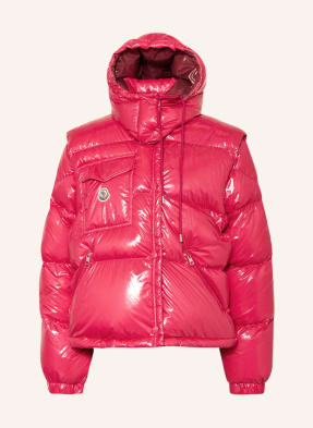 MONCLER Kurtka puchowa 2 w 1 KARAKORUM RIPSTOP z odpinanym kapturem