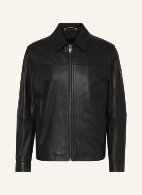 BOSS Leather jacket JOMIR