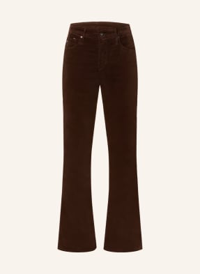 AG Jeans Bootcut trousers FARRAH made of velvet