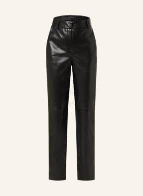 comma Pants in leather look