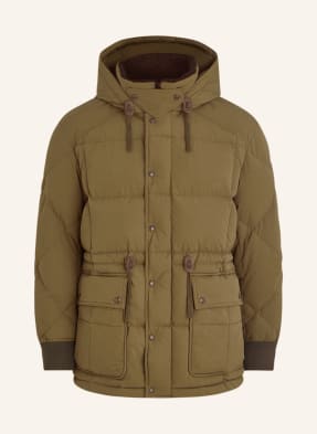 BELSTAFF Down jacket HAWTHORN with real fur