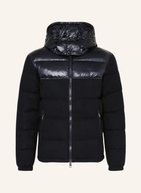 POLO RALPH LAUREN Down jacket in mixed materials with detachable hood