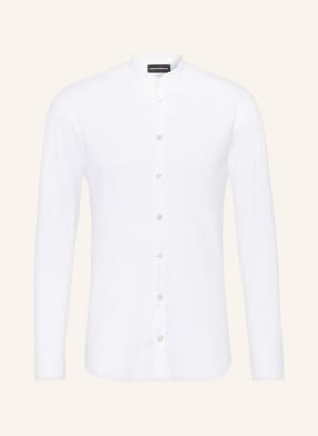 EMPORIO ARMANI Shirt comfort fit with stand-up collar
