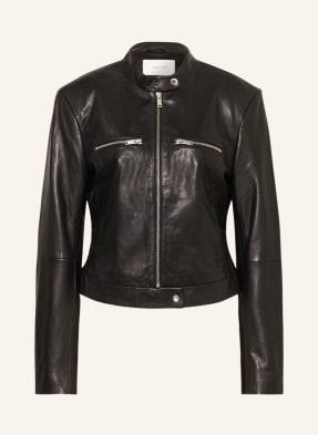 GESTUZ Leather jacket OLIVIGZ