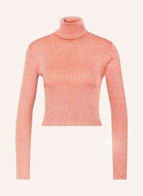 MRS & HUGS Turtleneck sweater with glitter thread