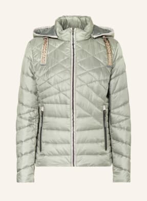 GIL BRET Quilted jacket with detachable hood