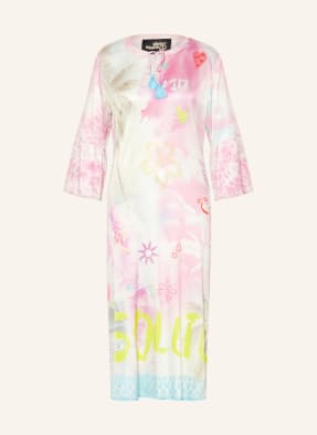yippie hippie Satin dress with 3/4 sleeves