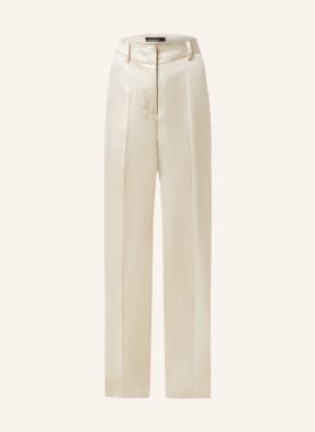 CAMBIO Wide leg trousers AMELIE with linen
