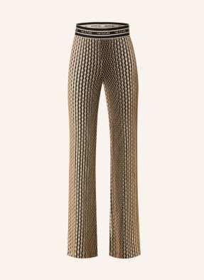 CAMBIO Wide leg trousers ALLISON with glitter thread
