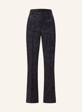 VANILIA Wide leg trousers made of jacquard