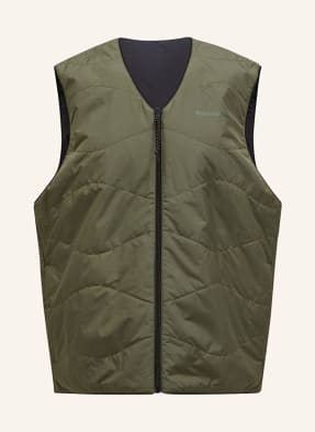 Peak Performance Quilted vest INSULATED REVERSABLE reversible