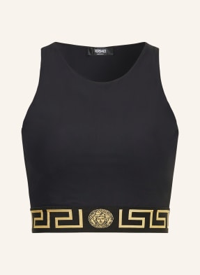 VERSACE Cropped top with cut-out