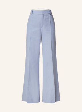 Chloé Wide leg trousers with linen