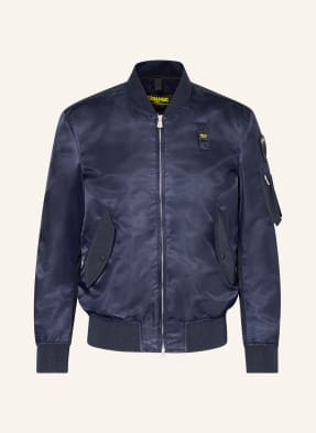 Blauer Bomber jacket