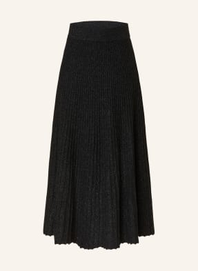 LISA YANG Knit skirt made of cashmere with pleats