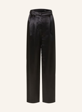 LOULOU STUDIO Wide leg trousers VIONE with silk
