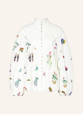 ALÉMAIS Linen blouse ATTICUS with embroidery