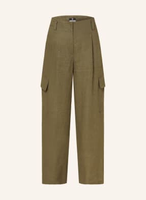 RIANI Linen cargo trousers