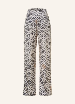 friendly hunting Wide leg trousers made of silk