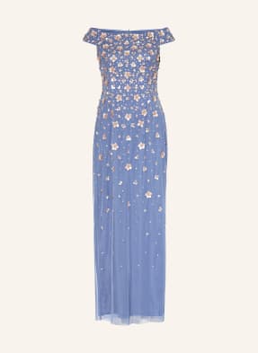 ADRIANNA PAPELL Off-shoulder evening dress with sequins