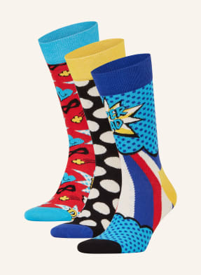 Happy Socks 3er-Pack Socken mit Geschenkbox
