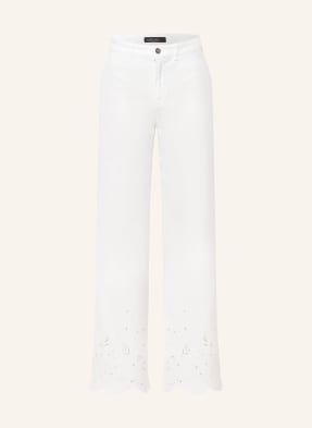 MARC CAIN Jeans WARRI with broderie anglaise