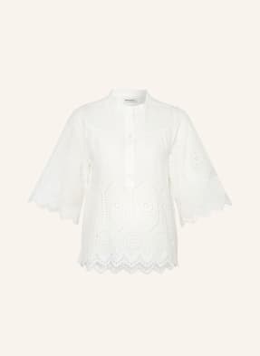 lollys laundry Shirt blouse LOUISELL with broderie anglaise