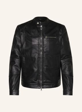 PEUTEREY Leather jacket TRARIE