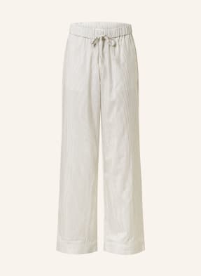 COS Wide leg trousers made of silk