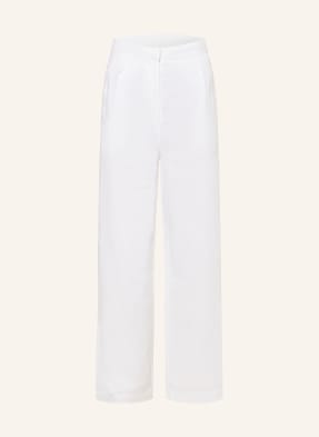 darling harbour Wide leg trousers made of linen
