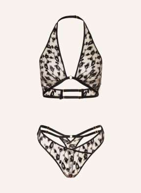 Aubade Set ABSOLUTELY WILD: Triangle bra and thong with glitter thread