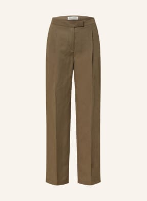Marc O'Polo Wide leg trousers with linen