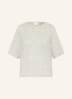 ALLUDE Knit shirt with cashmere and cut-outs