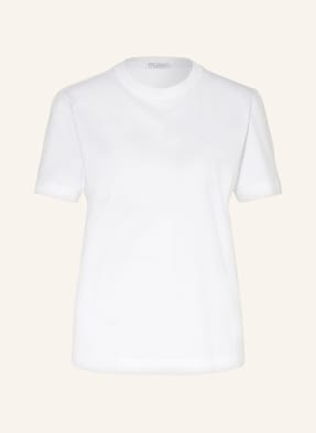 BRUNELLO CUCINELLI T-shirt z obszyciem ozdobnymi kamykami