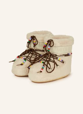 MOON BOOT Moon Boots ICON LOW FAUX FUR BEADS