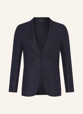 ZEGNA Tailored jacket regular fit with linen