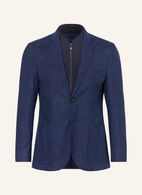 CORNELIANI Tailored jacket extra slim fit with removable trim