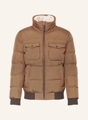 REISS Steppjacke MIST mit Kunstfell