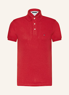 Tommy Hilfiger Piqué-Poloshirt Slim Fit rot
