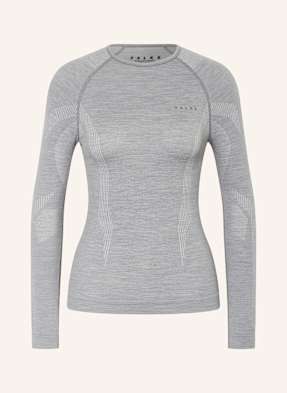 Falke Funktionswäsche-Shirt Wool-Tech Mit Merinowolle grau
