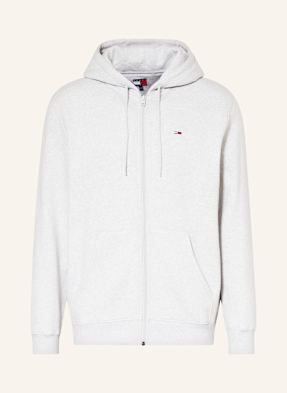 Tommy Jeans Mikinová Bunda světle šedá